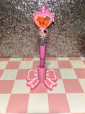 Distressed Barbie Heart Pen