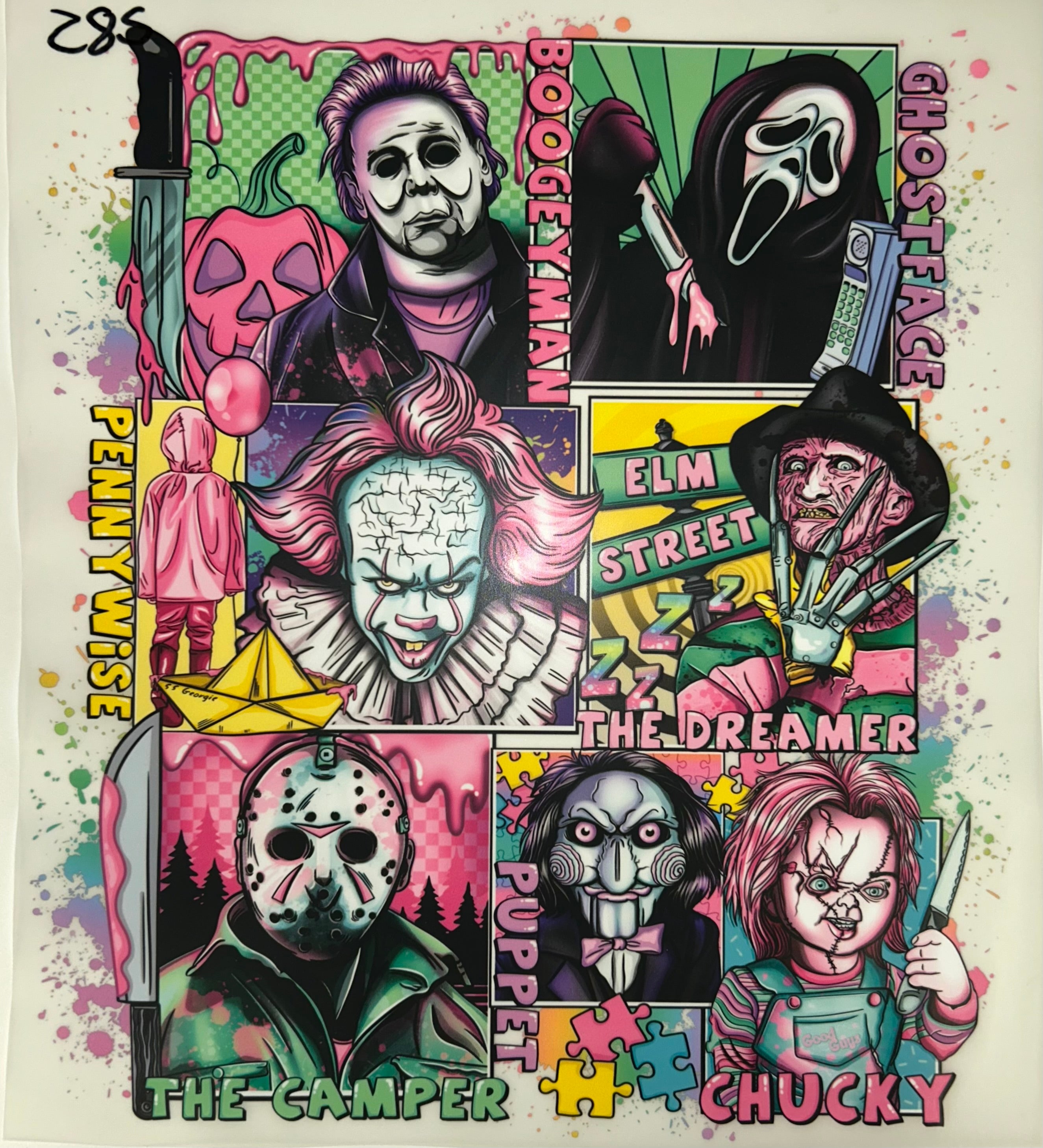 Horror Guys - Colorful