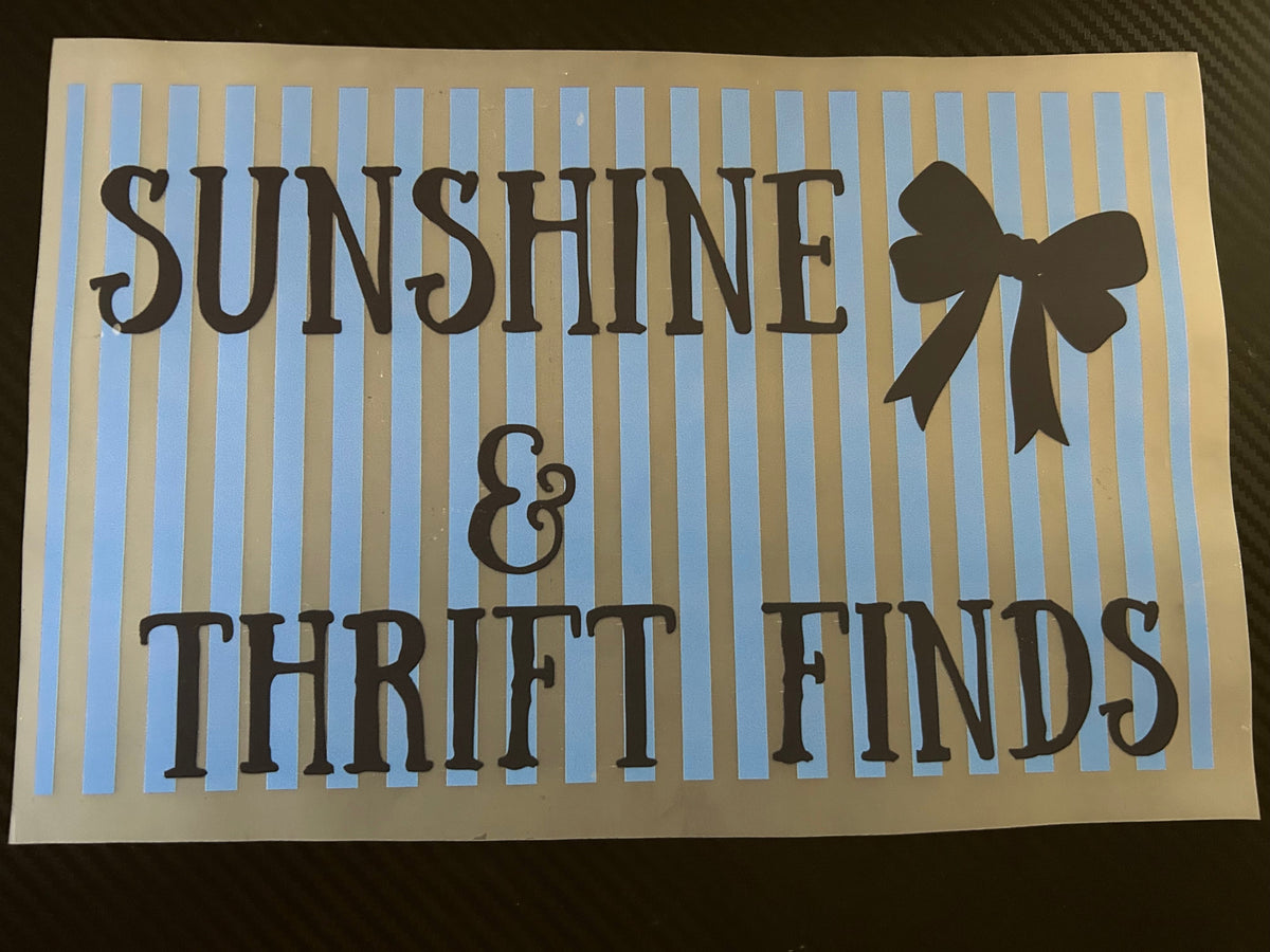 Sunshine & Thrift
