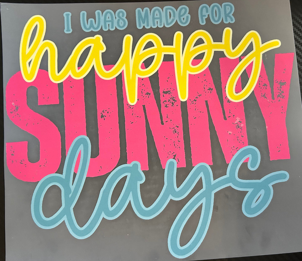 Happy Sunny Days 1