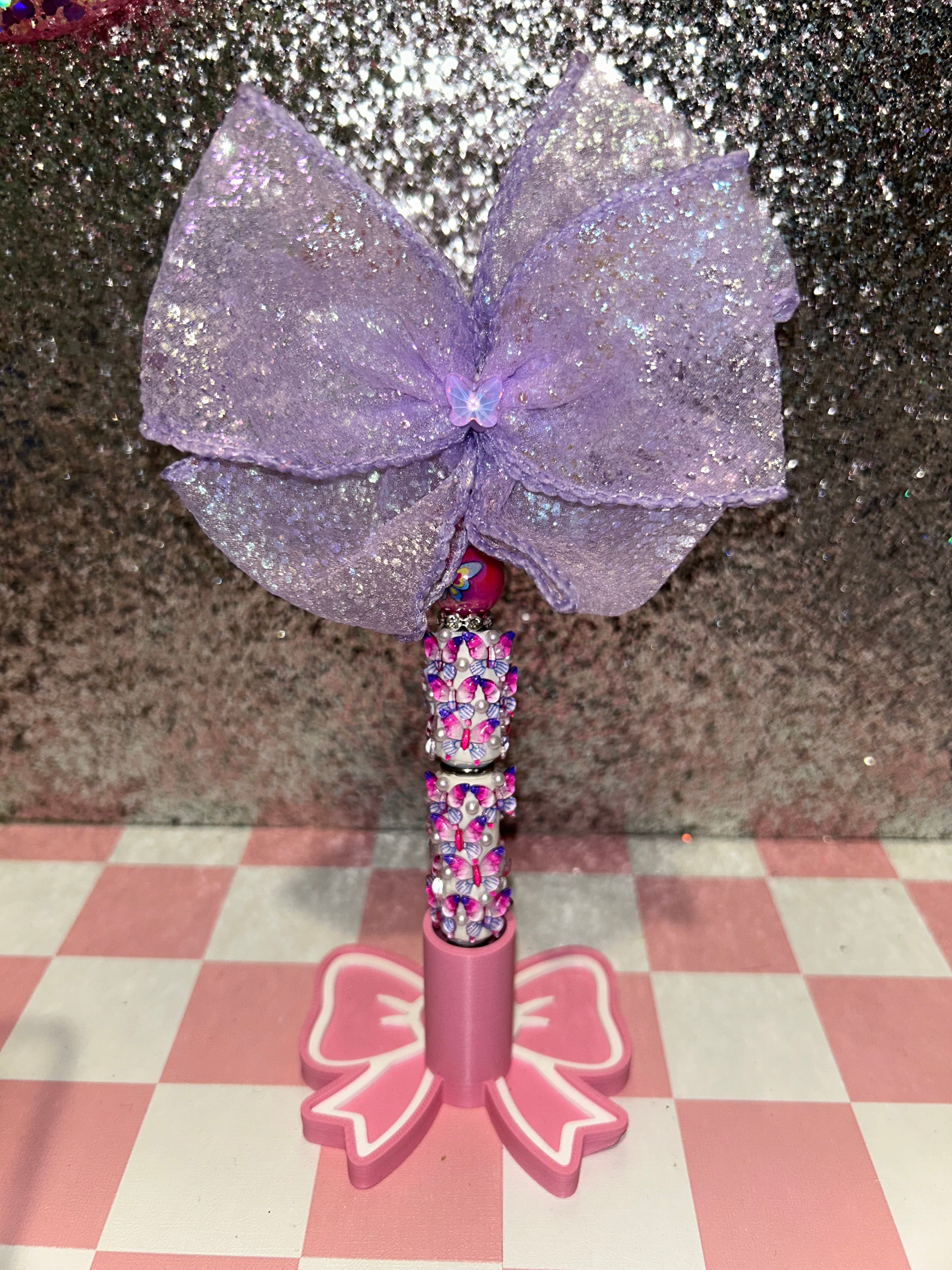 Purple Butterfly Pen