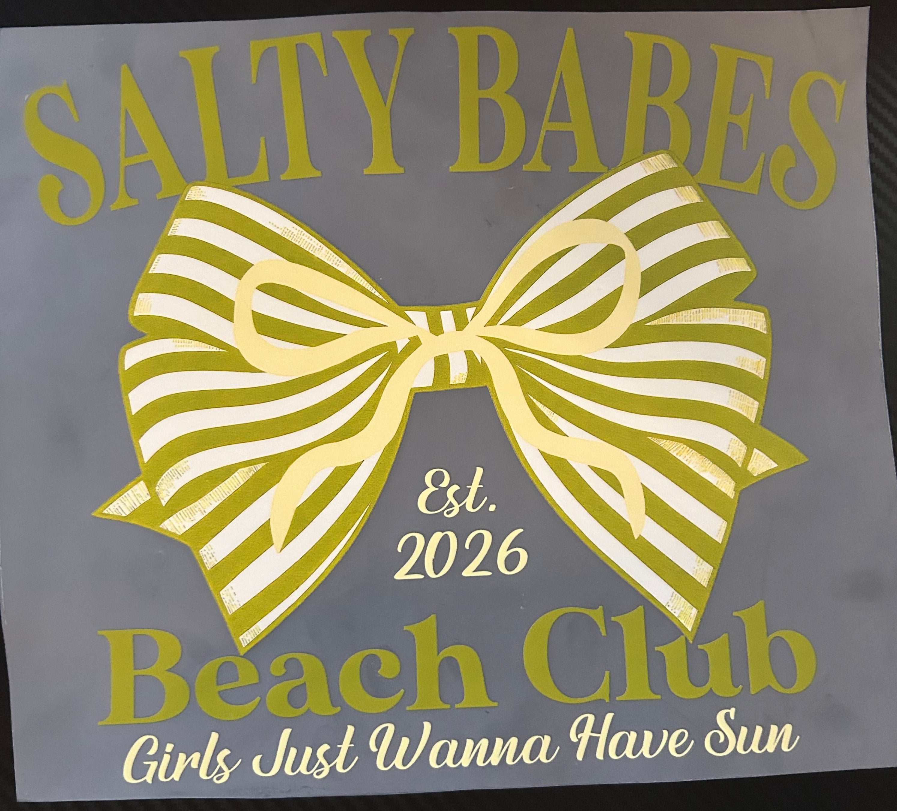 Beach Club - Yellow