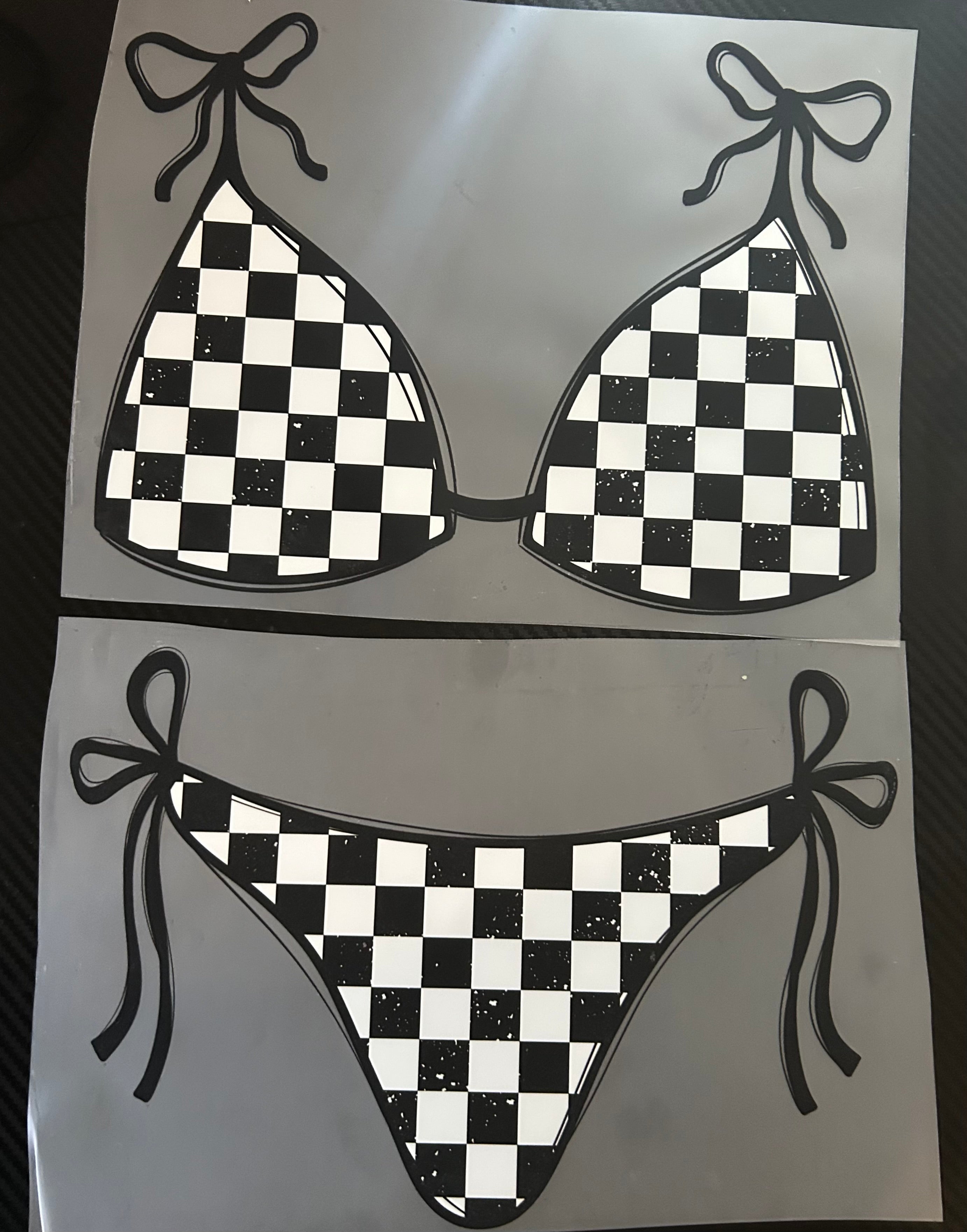 Checkered Bikini