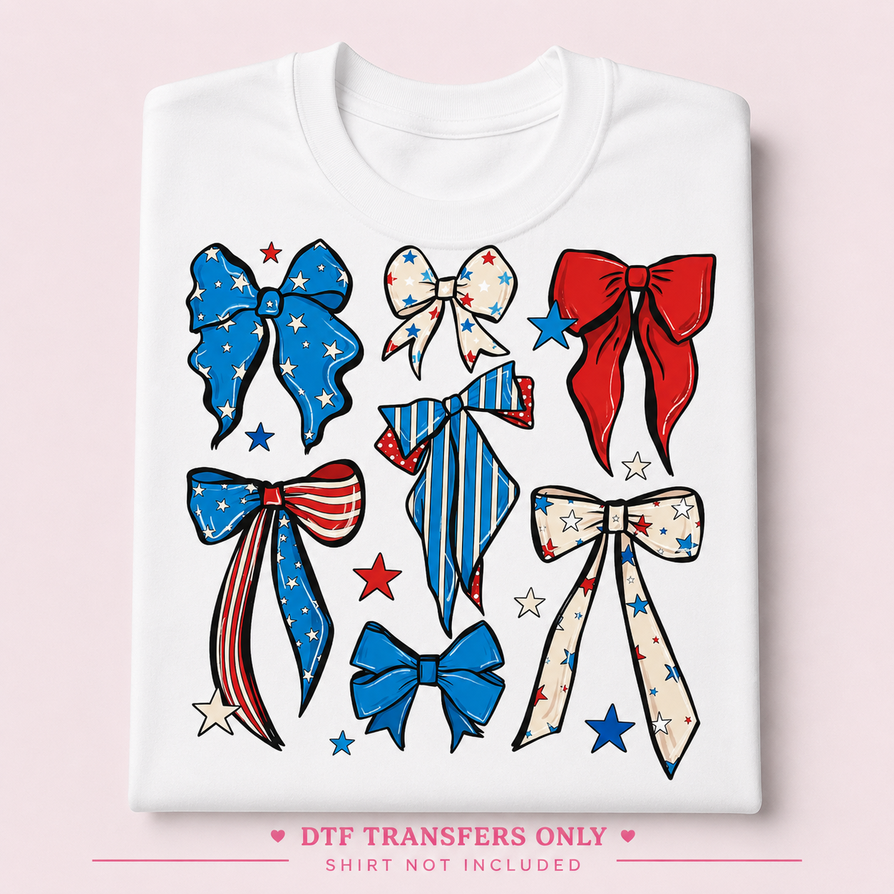 Red, White, & Blue - Bows
